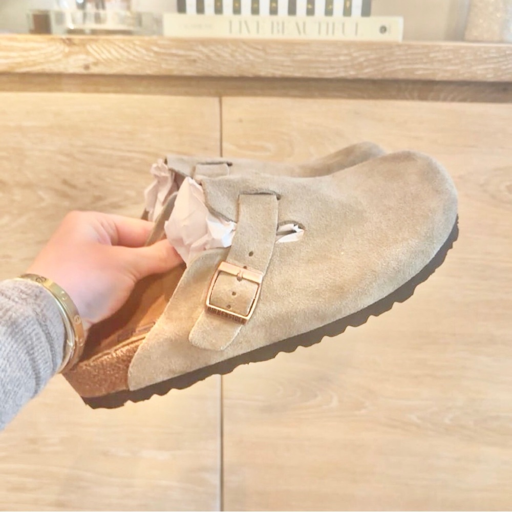 Unused Items Birkenstock Boston Clogs size 38